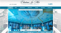 Desktop Screenshot of chateaulamercatering.com